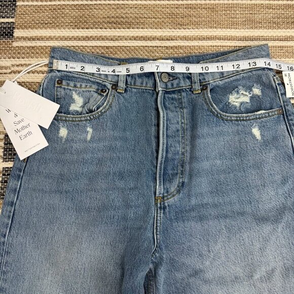Boyish The Toby Relaxed Tapered Distressed Women's Denim Jeans Size 28‎ - Picture 10 of 16